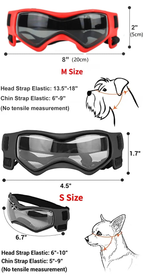 Adjustable UV Protection Puppy Sunglasses