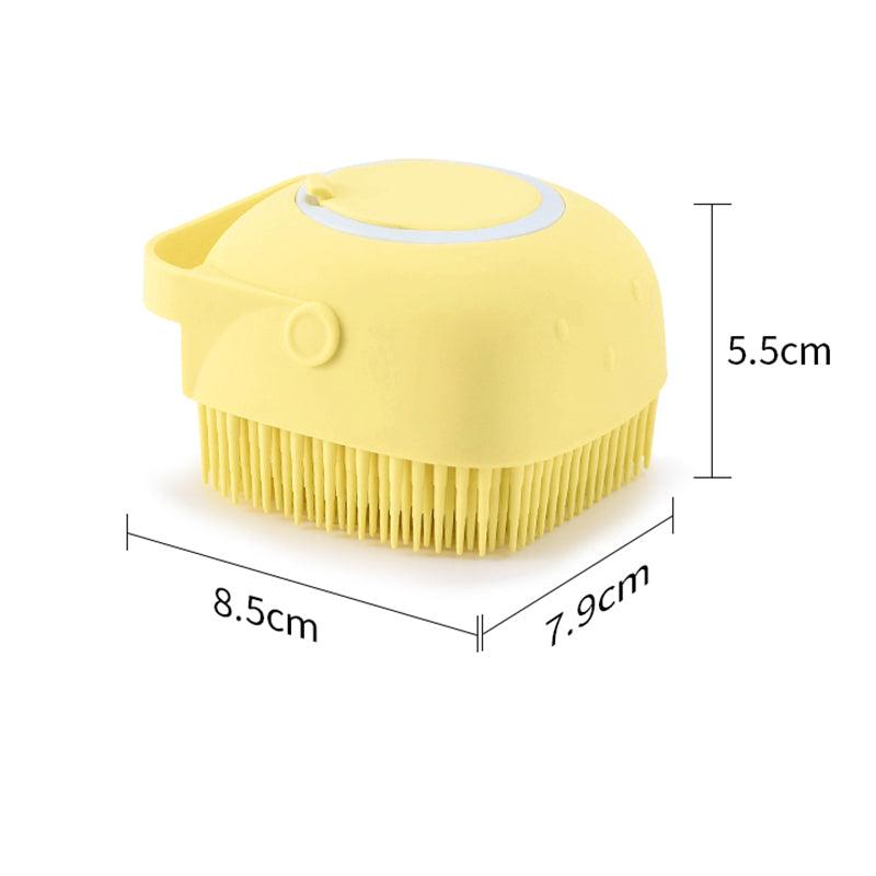 Pet Bath Massage Soft Brush Comb - FURTASTIC DOG