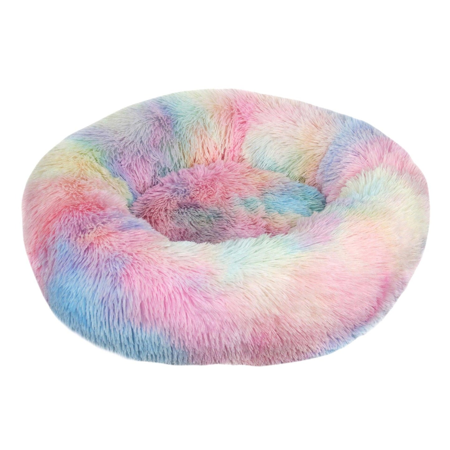 Dog Bed Calming Donut Cuddler - FURTASTIC DOG