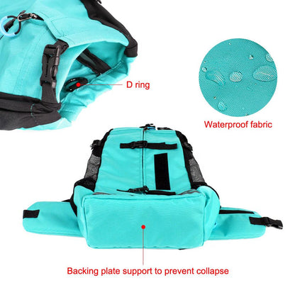 Reflective Breathable Pet Backpack - FURTASTIC DOG