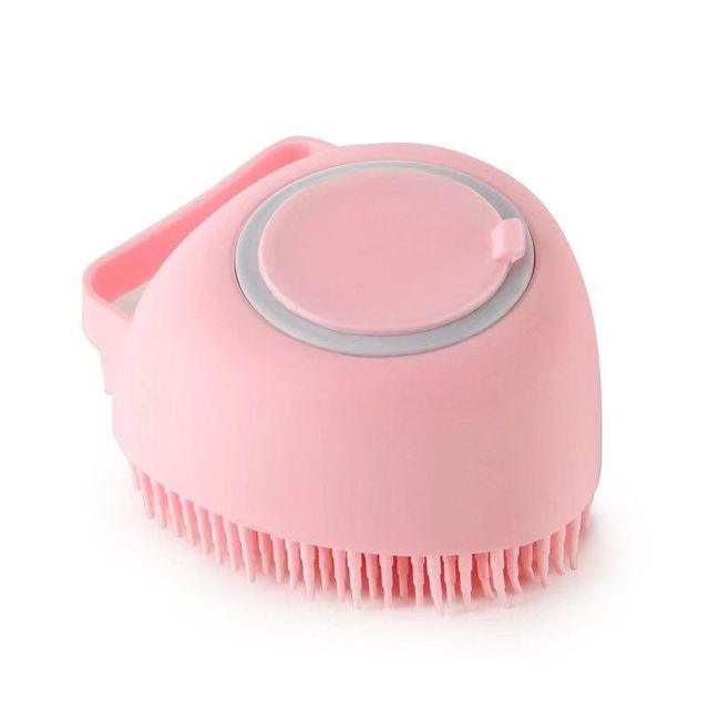 Pet Bath Massage Soft Brush Comb - FURTASTIC DOG