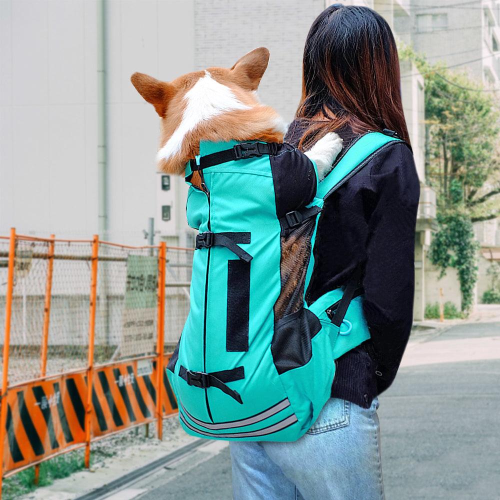 Reflective Breathable Pet Backpack - FURTASTIC DOG